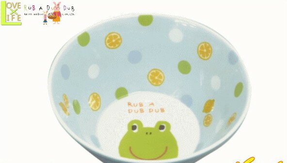 【RUB A DUB DUB】【ラブアダブダブ】メラミンミニボウル【カエル】【食器】【ボウル】【お椀】【キッチン】【幼稚園】【学校】【保育園】【グッズ】【キッズ】