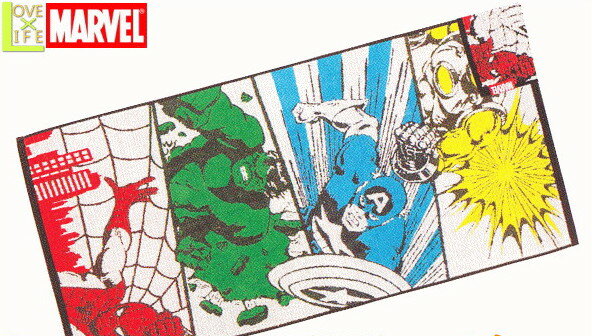 【マーベルキャラクター】バスタオル【マーベルメンバーズ】【MARVEL】【ヒーロー】【集合】【コミック..