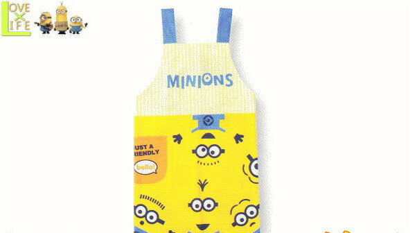 【ミニオンズ】エプロン【ミニオンアクション】【Minions】【割烹着】【えぷろん】【キッチン】【料理..