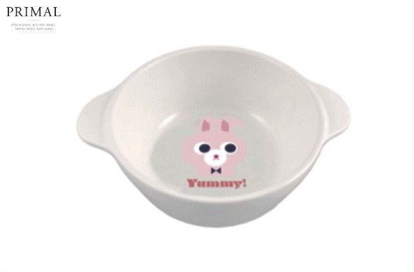 【YUMMY】スープボウル【ウサギ】【皿】【とり皿】【キッチン】【スタッキング】【贈り物】【赤ちゃん】【赤ん坊】【ベイビー】【ベビー】【食器】【食事】