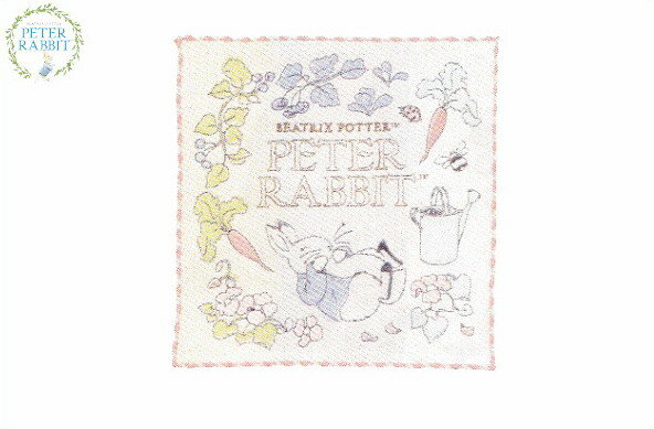 【ピーターラビット】【Peter Rabbit】ミニタオル【クロップ】【タオル】【たおる】【生活】【キャロット】【絵本】【児童書】【グッズ】【キャラ】【うさぎ】【おしゃれ】