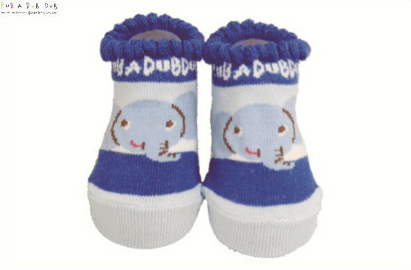 【日本製】【RUB A DUB DUB】【ラブアダブダブ】ベビーカップボーダーソックス【ブルー】【靴下】【ソックス】【くつした】【幼稚園】【学校】【保育園】【グッズ】【ベビー】【赤ちゃん】【ギフト】