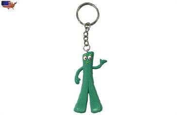 【アメリカン雑貨】PVCキーホルダー【GUMBY】【キーホルダー】【キーチェーン】【ガンビー】【アメキャラ】【小物】【雑貨】【アメリカ雑貨】【アメリカ】【USA】【かわいい】【おしゃれ】