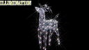 【ローボルト】LEDソフトネオンモチーフ トナカイ大☆LEDイルミネーション 【LED】【送料無料】【クリスマス】【イルミネーション】【電飾】【モチーフ】【大人...