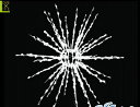 【LED】【イルミネーション】【大型商品】LEDクリスタル ビッグバーン スター【M】【ホワイト】【線香花火】【スター】【星】【アート】【輝き】【デザイン】【電...