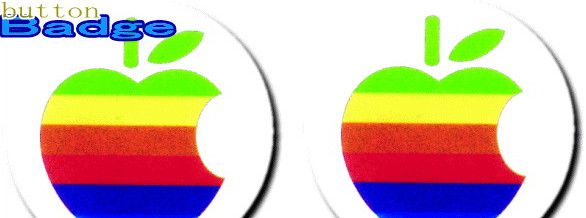 【送料無料】　Macアップル　人気の缶バッジを大量投入！服やバック・カバンなどをリメイクしちゃいま..
