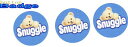 【送料無料】スナッグル【Snuggle】【ブルー】人気の缶バッジを大量投入!服やバック・カバンなどをリメイクしちゃいましょう♪なつかしいキャラクターや海外のメー...