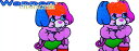 【送料無料】ポップルズ【popples】【ピンク】人気のワッペン【アイロンパッチ】を集めました♪服やカバン(リュック)をカスタムしちゃいましょう♪人気キャラクタ...