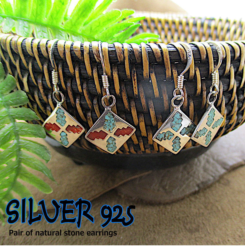 ペア売り銀925シルバーピアスSI...