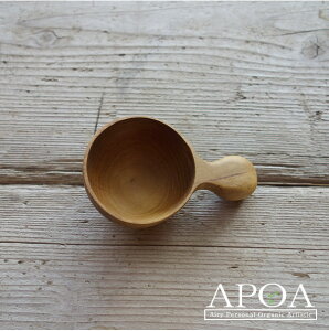 木製 コーヒーメジャースプーン （ショート）天然木の手作りウッド　ギフト　おしゃれ　キッチン雑貨　インテリアプチギフト おうちカフェ