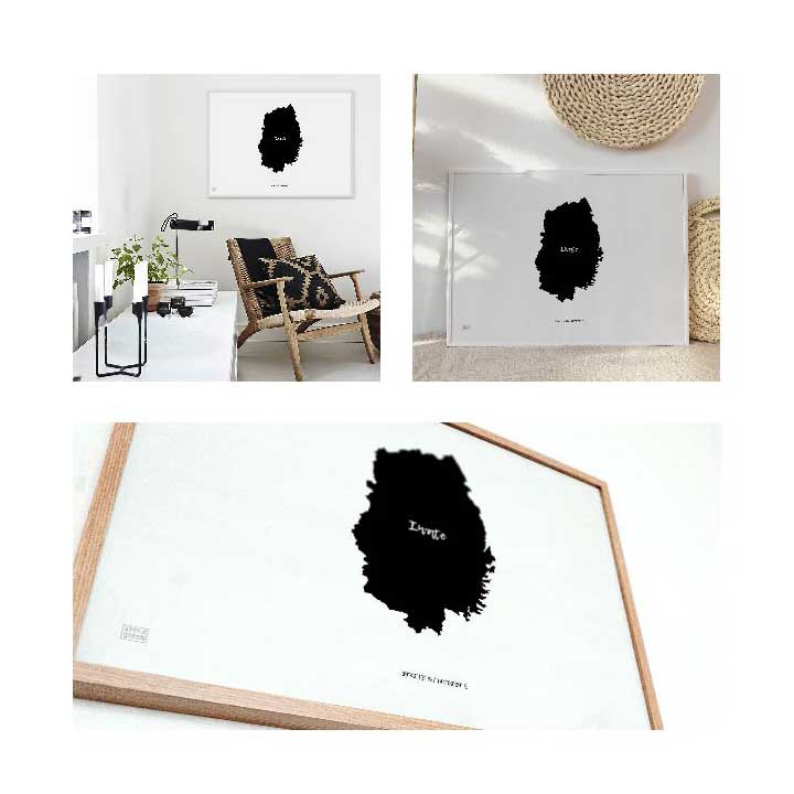 JAPAN MAP POSTER 岩手 地図 ...の紹介画像2