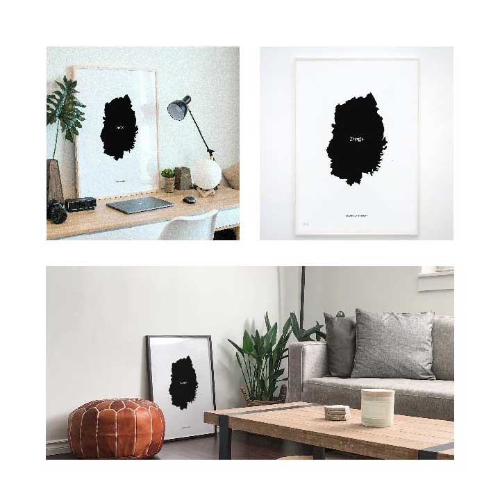 JAPAN MAP POSTER 岩手 地図 ...の紹介画像3