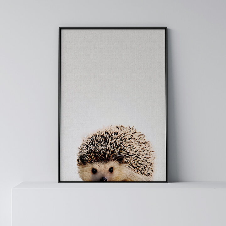 ポスター 北欧 おしゃれ インテリア アート アートパネル 【 Hedgehog 】 ハリネズミ 動 ...
