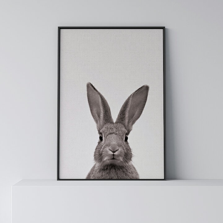 ポスター 北欧 おしゃれ インテリア アート アートパネル 【 Woodland animals Rabbit 】 アニマル 動物 A0 A1 B1 A2 B2 A3 B3 モダン シンプル