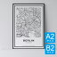 ݥ ̲  ƥꥢ A2 B2 - City Maps Berlin - ٥  Ͽ Ի ƥꥢ Υ Υȡ   ץ