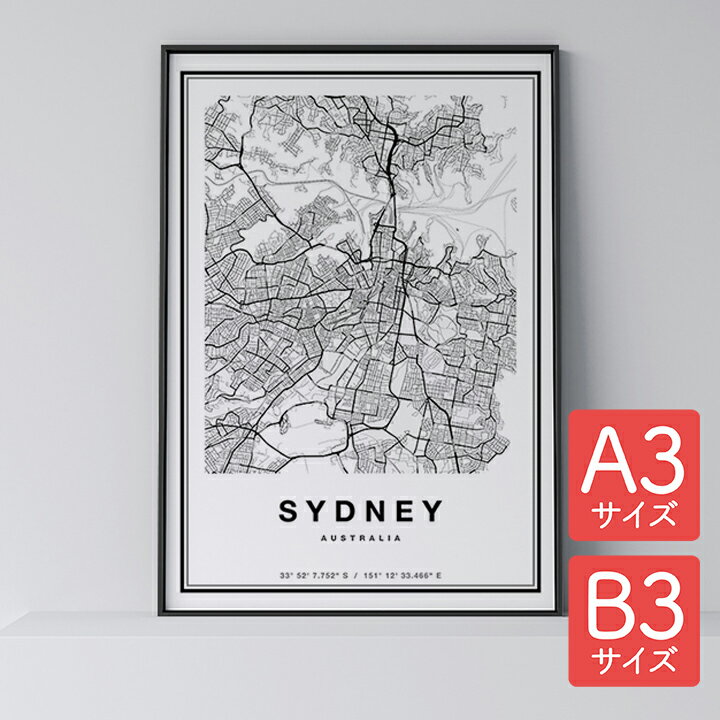 ݥ ̲  ƥꥢ A3 B3 - City Maps Sydney - ɥˡ  Ͽ Ի ƥꥢ Υ Υȡ   ץ