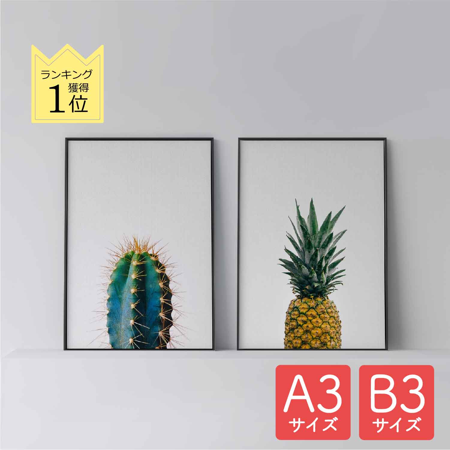 ݥ ̲  ƥꥢ A3 B3  ȥѥͥ  Cactus 1 ۡ Pineapple  ܥƥ ʪ ...