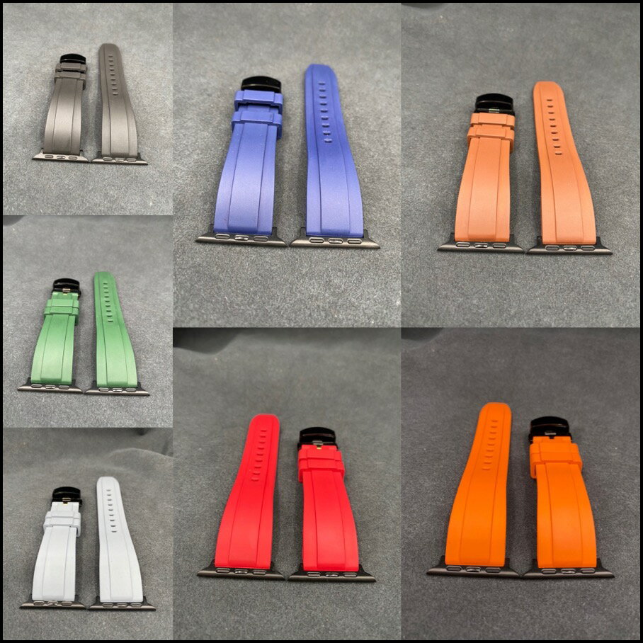 アップルウォッチ ワインディング ラバー ベルト Dバックル 46mm 38mm 42mm 40mm 44mm 41mm 45mm 49mm applewatch ウルトラ ultra シリーズ10