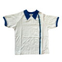 日本製 半袖体操服 白 ブルー 男女兼用 体操着 学販品 Tシャツ メンズ レディース キッズ 男子 女子
