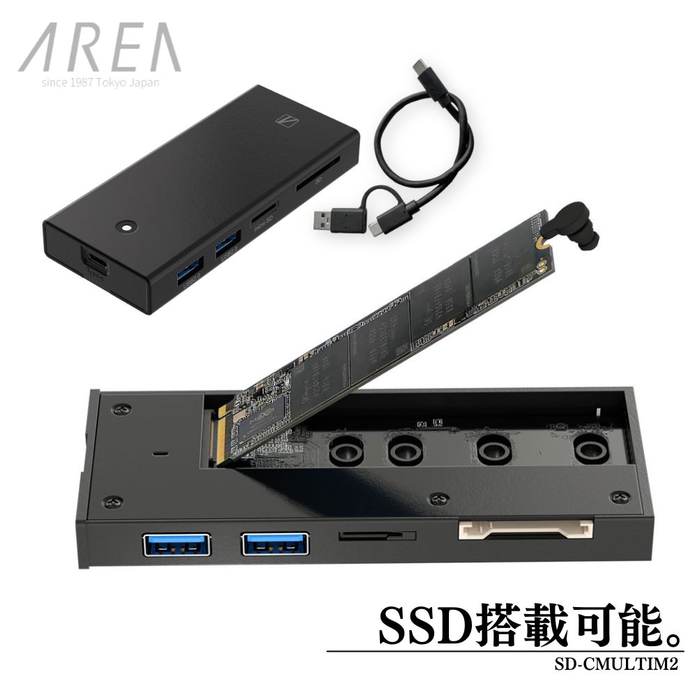 /Ȣ٤ ꥢ M.2 SSDܲǽʳդޥץMULTI COMBO ADAPTER 