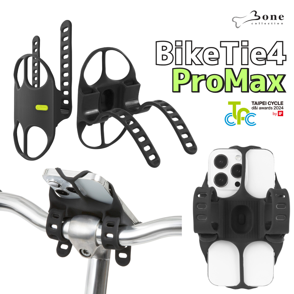 【訳あり/箱潰れ】Bone BikeTie4 Pro max ダブルストラップ構造 自転車用スマホホ ...