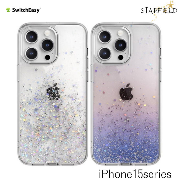 SwitchEasy StarField for iPhone15 15Plus 15Pro 15ProMax P[X Jo[ LL   Xgbvz[ t TPU PC nCubhP[X  X^[  킢 NA lq l LLP[X X}zJo[ X^[ ق 