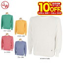 【GW期間中も休まず営業中♪】 JWO メンズ ストレッチ 長袖 クルーネック ニット プルオーバー 41-1221110 ゴルフウェア [春夏モデル 87%O...