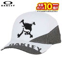 【今なら全品P10倍♪】5/20 23:59まで オークリー メンズ SKULL HYBRID CAP FA 23.0 生地切替 スカル ハイブリッド キャップ...