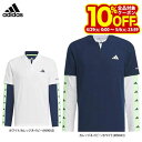 【GW期間中も休まず営業中♪】 アディダス メンズ ロゴプリント ストレッチ 半袖 ハーフジップシャツ & ロゴライン 長袖 モックネックシャツ IKK78 [...