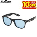 【今なら全品P10倍♪】5/20 23:59まで Fullon フローン ユニセックス サングラス FGL 003-3 マットブラック/ライトブルー(4)