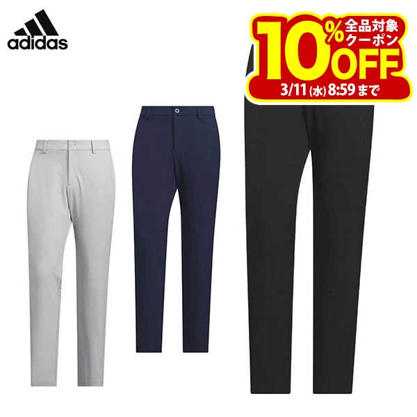 アディダス メンズ EX STRETCH ACTIVE 撥水 ロングパンツ JVU95 ゴルフウェア [2025年秋冬モデル 50％OFF] 特価...