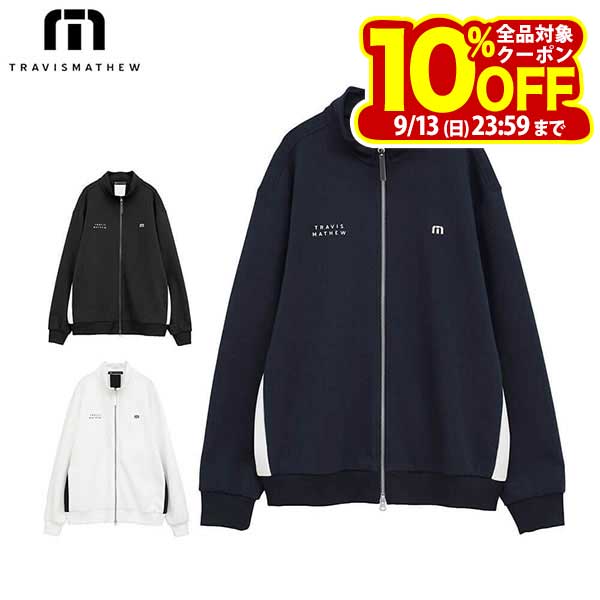 【クーポンで全品10％以上割引！さらにポイント大増量中！】9/10まで トラヴィスマシュー メンズ トラック 長袖 ジャケット 7AM022 ゴルフウェア [2025年秋冬モデル 50％OFF] 特価