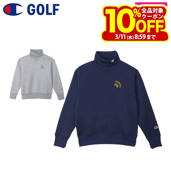 チャンピオンゴルフ レディース 長袖 タートルネック シャツ CW-CG003 ゴルフウェア [2025年秋冬モデル 30％OFF] 特価