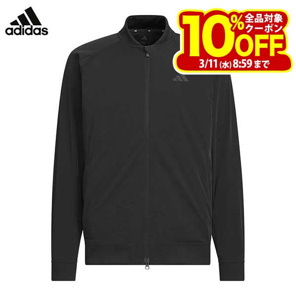 アディダス メンズ 長袖 フルジップ ジャケット JVV00 ゴルフウェア [2025年秋冬モデル 30％OFF] 特価