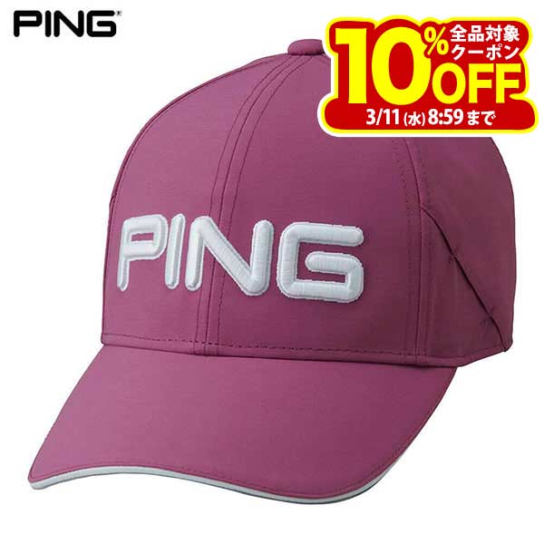 PING ピン カラーコード キャップ HW-U2501 38209-06 MAROON ゴルフウェア