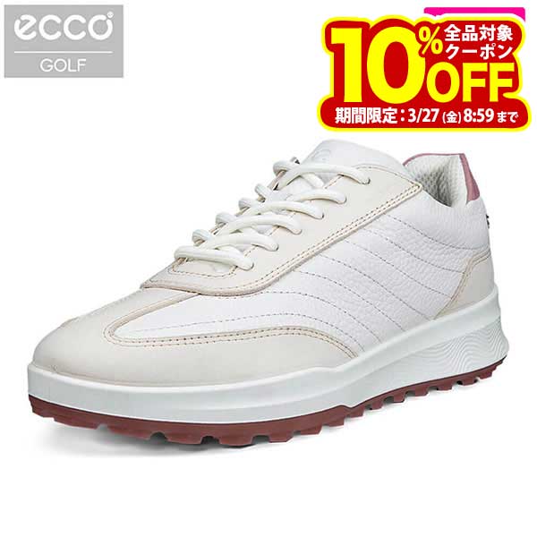 ECCO エコー レディース STREET VIBE ストリート バイブ ゴルフシューズ 115303 61605 LIMESTONE/WHITE/BLUSH [2026年モデル]