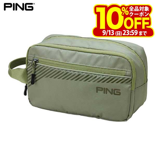 PING ピン ユニセックス アーバンライト ポーチ GB-N2608 39049-02 カーキ [2026年モデル]