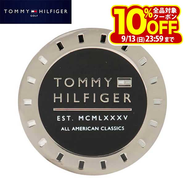 【クーポンで全品10％以上割引！さらにポイント大増量中！】9/10まで　トミー ヒルフィガー ゴルフ ユニセックス マーカー シングルポケット THMG6SM1 10 ブラック [2026年モデル]