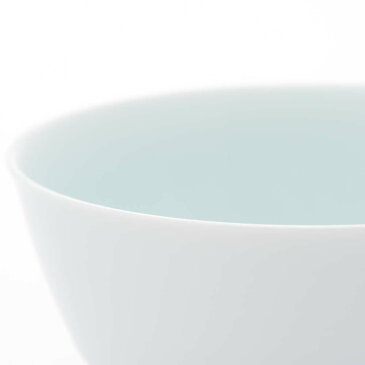 和食器 茶碗 STANDARD COLOR 段付飯碗 内青白磁外刷毛 和モダン ブランド 食器 食器ギフト ライスボウル アリタポーセリンラボ