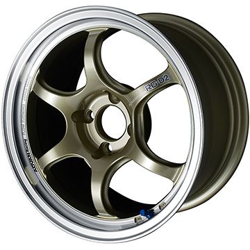 【取付対象】165/50R15 夏タイヤ ホイール4本セット エブリイワゴン YOKOHAMA エコス ES31 YOKOHAMA アドバンレーシング RG-DII 15インチ【送料無料】