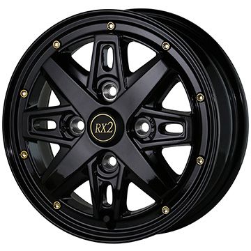  165/60R15 オールシーズンタイヤ ホイール4本セット YOKOHAMA ブルーアース 4S AW21 オールシーズン (軽自動車用) アルジェノン フェニーチェ RX-2 15インチ