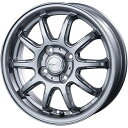 【取付対象】165/65R13 夏タイヤ ホイール4本セット DUNLOP エナセーブ EC204 (軽自動車用) インターミラノ AZ-SPORTS RC-10 ダークシルバー 13インチ【送料無料】