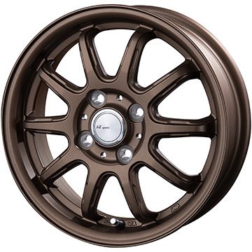 楽天アークタイヤ 楽天市場店【取付対象】145/80R12 夏タイヤ ホイール4本セット YOKOHAMA ジオランダー M/T G003 80/78N （軽自動車用） INTER MILANO AZ-SPORTS RC-10 ブロンズ 12インチ【送料無料】