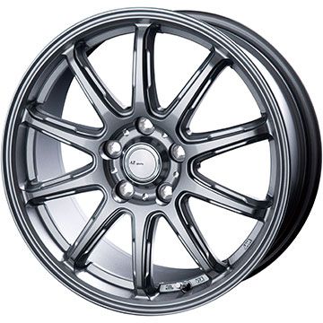 【取付対象】205/65R15 夏タイヤ ホイール4本セット (5/114車用) MILEVER ハーモニック MP270(限定) インターミラノ AZ-SPORTS RC-10 ダークシルバー 15インチ【送料無料】