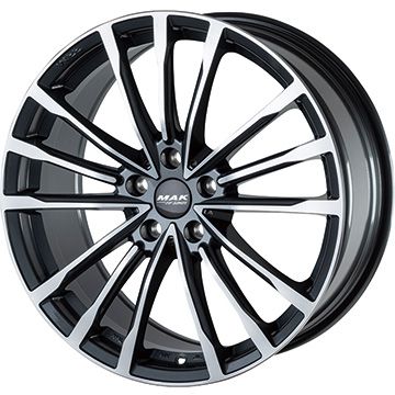 【取付対象】245/45R19 スタッドレスタイヤ ホイール4本セット 輸入車用 BMW X1（U11） MICHELIN エックスアイス スノー MAK バビエラ FF 19インチ(送料無料)