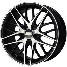 【送料無料】 225/55R18 18インチ BBS GERMANY BBS CS サテンブラック/ダイヤモンドカット 7.5J 7.50-18 GOODYEAR グッドイヤー アシュアランス ウェザーレディ オールシーズン(限定) オールシーズンタイヤ ホイール4本セット