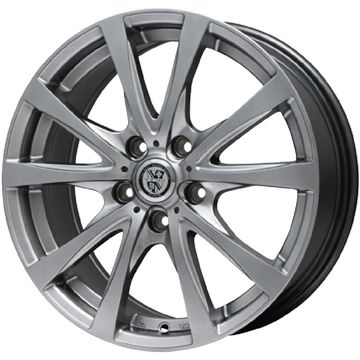 【取付対象】225/55R17 夏タイヤ ホイール4本セット (5/114車用) MILEVER ハーモニック MP270(限定) ビッグウエイ TRG-バーン 17インチ【送料無料】