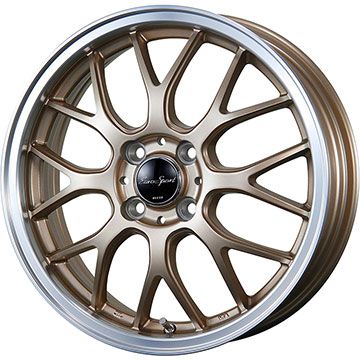 【取付対象】185/55R16 夏タイヤ ホイール4本セット YOKOHAMA ブルーアース ES32 (4/100車用) BLEST ユーロスポーツ タイプ805 アンティークブロンズ 16インチ【送料無料】