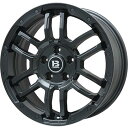 【取付対象】225/70R16 スタッドレスタイヤ ホイール4本セット GRIPMAX アイスX SUV BSW ブラックサイドウォール(限定2022年製) (5/114車用) BIGWAY B-LUGNAS FRD(マットブラック) 16インチ【送料無料】