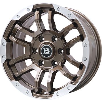 Rakuten - 【取付対象】265/65R17 夏タイヤ ホイール4本セット プラド NITTO リッジグラップラー ビッグウエイ B-LUGNAS FRD(ブロンズ/リムポリッシュ) 17インチ【送料無料】